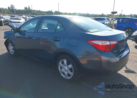 2016 Toyota Corolla Le из США, поврежденный, VIN 2T1BURHE0GC488786